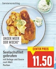 Aktuelles Seelachsfilet gebraten Angebot bei E center in Berlin ab 11,50 €