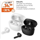 TAT 2206 True Wireless Kopfhörer Angebote von PHILIPS bei Müller Landshut für 34,99 €