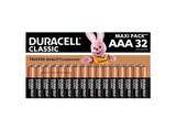 Duracell im MediaMarkt Saturn Prospekt Classic AAA Batterie, Alkaline, 1.5 Volt 32 Stück von DURACELL im aktuellen MediaMarkt Saturn Prospekt für 19,99 €