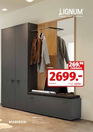 Segmüller Garderobe im Prospekt 