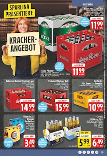 Becks im EDEKA Prospekt "Aktuelle Angebote" mit 26 Seiten (Bielefeld)