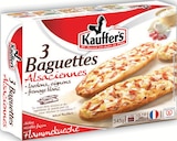 3 Baguettes Alsaciennes Garnies Surgelées - KAUFFER'S en promo chez Intermarché Super Valence à 4,69 €