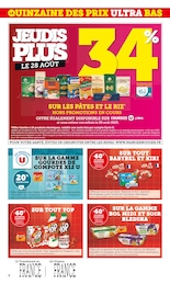 Prix et réduction Blédina dans le prospectus Super U en cours Offre Blédina dans le catalogue Super U du moment à la page 4