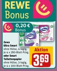 Toilettenpapier im Angebot bei REWE in Hildesheim Toilettenpapier Angebote von Zewa bei REWE Hildesheim für 3,69 €