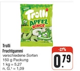 Fruchtgummi Apfel Ringe im nah und gut Prospekt zum Preis von 0,79 €