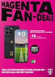 Smartphone im Telekom Shop Prospekt in Stuttgart Aktueller Telekom Shop Prospekt mit Smartphone, "MAGENTA FAN-DEALS", Seite 1