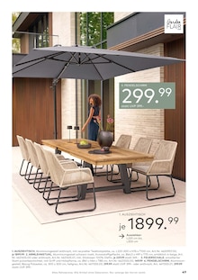 Ampelschirm im porta Möbel Prospekt "LOUNGE, DINING & ACCESSOIRES" mit 88 Seiten (Frankfurt (Main))