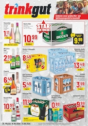 Trinkgut Prospekt: "Aktuelle Angebote", 10 Seiten, 16.06.2025 - 21.06.2025