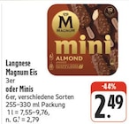 nah und gut Annaberg-Buchholz - Magnum Eis 3er Angebot im Prospekt Magnum Eis 3er bei nah und gut im Annaberg-Buchholz Prospekt für 2,49 €