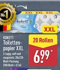 Toilettenpapier XXL von Kokett für 6,99 € bei ALDI Nord im Angebot Toilettenpapier XXL von Kokett im aktuellen ALDI Nord Prospekt