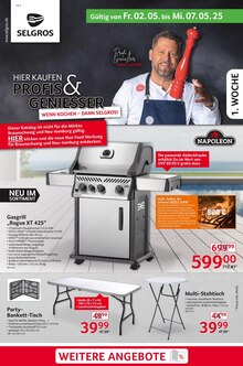 Gasgrill im aktuellen Selgros Prospekt (Heilbronn) Gasgrill im Selgros Prospekt "cash & carry" mit 32 Seiten (Heilbronn)