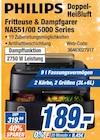 Doppel-Heißluft Fritteuse & Dampfgarer NA551/00 5000 Series von Philips für 189,00 € bei expert im Angebot Doppel-Heißluft Fritteuse & Dampfgarer NA551/00 5000 Series von Philips im aktuellen expert Prospekt