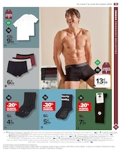 Boxer Homme Angebote im Prospekt "Les basiques c'est nous. La vie qui va avec, c'est vous." von Carrefour auf Seite 17