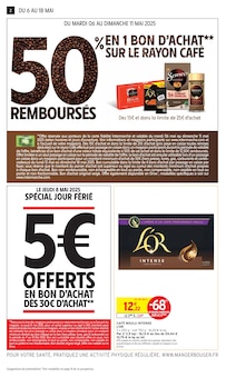 Catalogue Intermarché de la semaine "TOUT VOTRE MAGASIN CONTRE LA VIE CHÈRE" avec 2 pages, valide du 06/05/2025 au 18/05/2025 pour Montpellier et alentours Prospectus Intermarché de la semaine "TOUT VOTRE MAGASIN CONTRE LA VIE CHÈRE" avec 2 pages, valide du 06/05/2025 au 18/05/2025 pour Montpellier et alentours