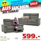 Aruba 3-Sitzer oder 2-Sitzer Sofa bei Seats and Sofas im Holzwickede Prospekt für 599,00 €