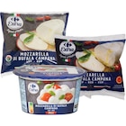 SUR TOUTES LES MOZZARELLA DI BUFALA - CARREFOUR EXTRA en promo chez Carrefour SUR TOUTES LES MOZZARELLA DI BUFALA - CARREFOUR EXTRA dans le catalogue Carrefour