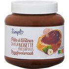 Pâte à tartiner - SIMPL en promo chez Carrefour Pâte à tartiner - SIMPL dans le catalogue Carrefour