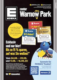 Aktueller E center Discounter Prospekt für Ostseebad Nienhagen: Top Angebote mit 44} Seiten, 04.08.2025 - 09.08.2025