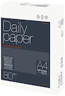 Daily Paper Multifunktionales Kopierpapier DIN A4 im Angebot bei REWE in Sankt Augustin Daily Paper Multifunktionales Kopierpapier DIN A4 Angebote von Berberich Papier bei REWE Sankt Augustin für 3,99 €