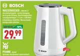 Wasserkocher TWK1M121 im Angebot bei Marktkauf in Lemgo Wasserkocher TWK1M121 Angebote von Bosch bei Marktkauf Lemgo für 29,99 €