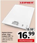 Küchenwaage von Leifheit im aktuellen Segmüller Prospekt für 16,99 €