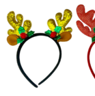 Serre-tête de Noël en promo à 0,99 € chez Stokomani Serre-tête de Noël dans le catalogue Stokomani