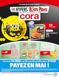Catalogue Supermarchés Cora en cours à Alès et alentours, PETITS PRIX, 40 pages, 20/02/2024 - 26/02/2024