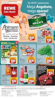 Aktueller REWE Prospekt "Dein Markt" Seite 1 von 35 Seiten für Kamen