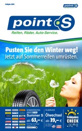 Aktueller point S Werkstatt & Auto Prospekt für Bad Salzschlirf: Pusten Sie den Winter weg! Jetzt auf Sommerreifen umrüsten. mit 14} Seiten, 15.03.2024 - 31.05.2024