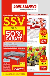 Baumarkt Prospekt von Hellweg Aschersleben Hellweg Prospekt: "Die Profi-Baumärkte", 24 Seiten, 30.06.2025 - 05.07.2025
