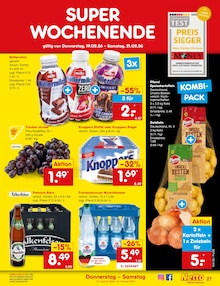 Milch im Netto Marken-Discount Prospekt "Aktuelle Angebote" mit 54 Seiten (Regensburg)