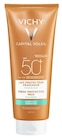 Lait solaire SPF50 - VICHY en promo chez Carrefour Lait solaire SPF50 - VICHY dans le catalogue Carrefour