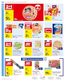 Promo Saumon dans le catalogue Carrefour du moment à la page 28