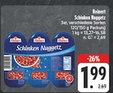 EDEKA Werbach - Schinken Nuggetz Angebot im Prospekt Schinken Nuggetz bei EDEKA im Werbach Prospekt für 1,99 €
