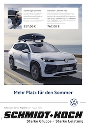 Der aktuelle Volkswagen Prospekt Der aktuelle Volkswagen Prospekt Mehr Platz für den Sommer