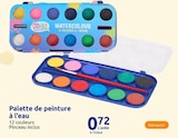 Palette de peinture à l'eau - Kids Creative en promo chez Action Charleville-Mézières à 0,72 €