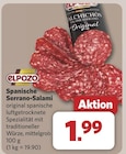 Spanische Serrano-Salami im Angebot bei combi in Bremen Spanische Serrano-Salami Angebote von Elpozo bei combi Bremen für 1,99 €