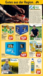 REWE Mineralwasser im Prospekt 