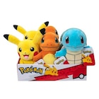 Peluche Pokémon Kanto First Partners Modèle aléatoire - POKEMON - Fnac à Poitiers Peluche Pokémon Kanto First Partners Modèle aléatoire - POKEMON en promo chez Fnac Poitiers à 19,99 €