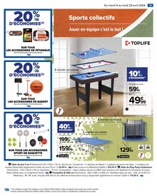 Promo Table Tennis De Table dans le catalogue Carrefour du moment à la page 15