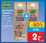 Bio Frische Vollmilch im Angebot bei Netto Marken-Discount in Mülheim Bio Frische Vollmilch Angebote von BioBio bei Netto Marken-Discount Mülheim für 2,00 €