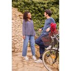 Pantalon denim femme - TEX en promo chez Carrefour Montreuil à 19,99 €