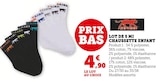 Lot de 5 mi chaussette enfant - AIRNESS en promo chez Hyper U Nantes à 4,90 €