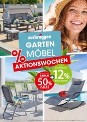 Aktueller Zurbrüggen Prospekt "Gartenmöbel %-Aktionswochen" mit 20 Seiten
