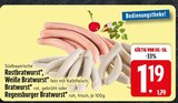 Rostbratwurst im Angebot bei EDEKA in Ravensburg Rostbratwurst Angebote bei EDEKA Ravensburg für 1,19 €