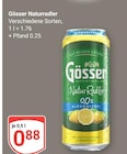 Aktuelle Radler Angebote bei GLOBUS in Erlangen Aktuelles Naturradler Angebot bei GLOBUS in Erlangen ab 0,88 €