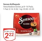 Kaffeepads im Angebot bei GLOBUS in Neunkirchen Kaffeepads Angebote von Senseo bei GLOBUS Neunkirchen für 2,22 €