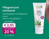 Bodylotion mit Sheabutter Angebot in Verchen Bodylotion mit Sheabutter im aktuellen Prospekt bei mea - meine apotheke in Verchen