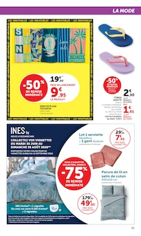 Catalogue Hyper U, 30/06/2026 - 12/07/2026, -60% DE REMISE IMMÉDIATE SUR LE 2ÈME LOT AU CHOIX, 44 pages Prospectus Hyper U en cours, "-60% DE REMISE IMMÉDIATE SUR LE 2ÈME LOT AU CHOIX", 44 pages