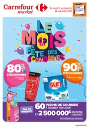 Prospectus Carrefour Market, "Le mois fête des économies",  pages, 12/09/2023 - 24/09/2023